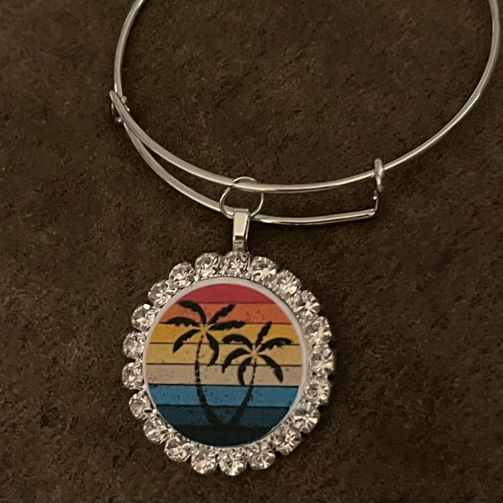 Palm tree bracelet